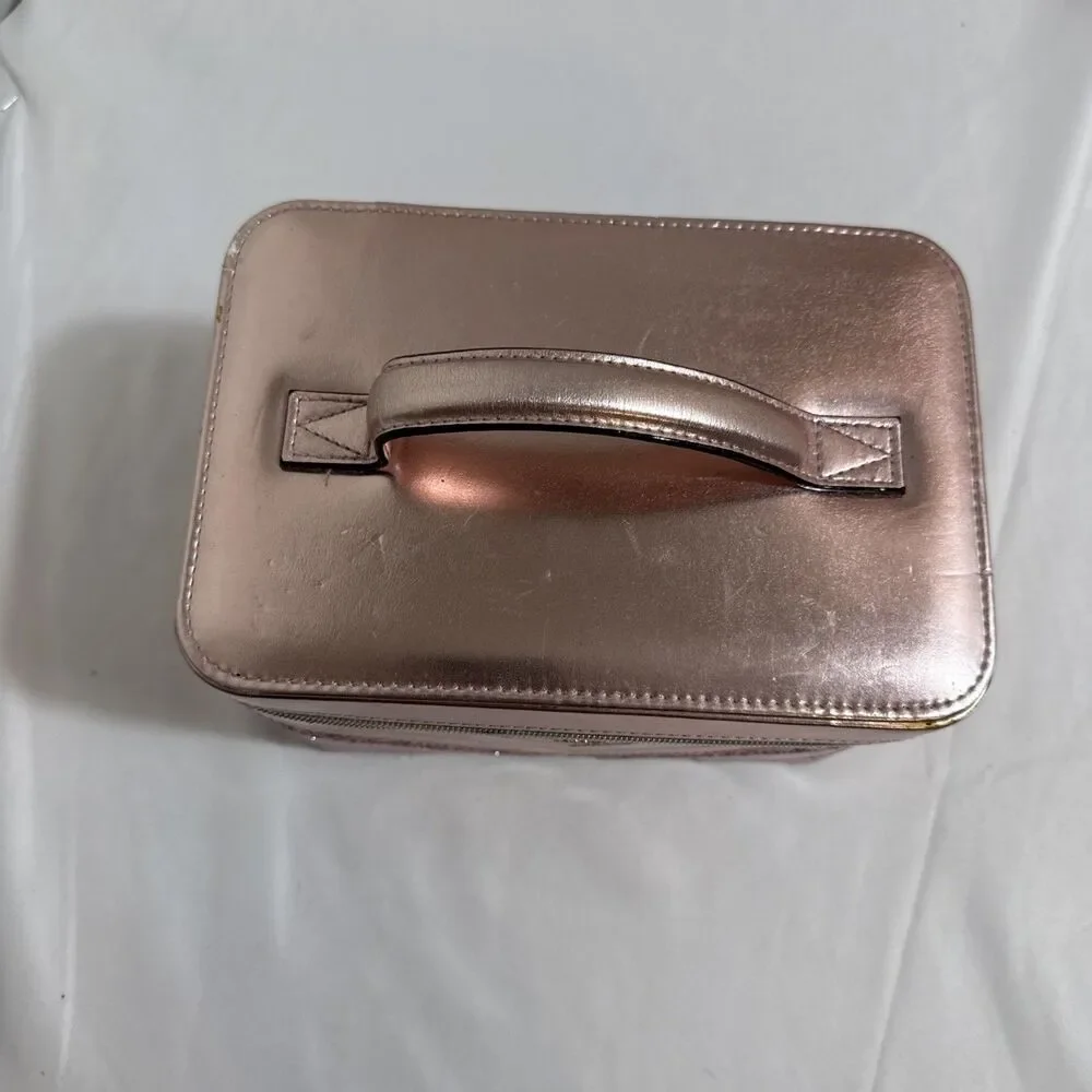 Victoria’s Secret Makeup Carry Case Pink Hard Case 9” Love Victoria Series